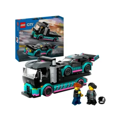 Afbeelding van LEGO 60406 City Raceauto en transporttruck Speelgoed Set