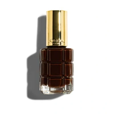 Afbeelding van L &#039;Oréal Paris Color Riche nagellak, verrijkt met kostbare oliën B25, leer, chocoladebruin