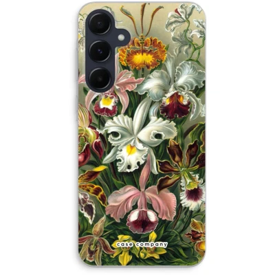 Afbeelding van Case Company® hoesje geschikt voor Samsung Galaxy A55 Haeckel Orchidae Soft Cover Telefoonhoesje Bescherming aan alle Kanten en Schermrand