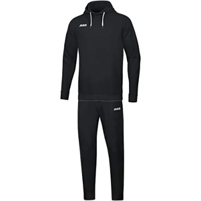 Afbeelding van JAKO Joggingpak base met hoody Zwart