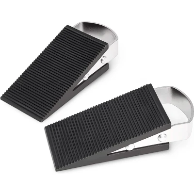 Afbeelding van Relaxdays Deurstopper 8x5 Cm 2 Stuks Rubber