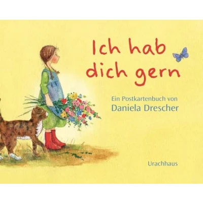 Afbeelding van Postkartenbuch &#039;Ich hab dich gern&#039;