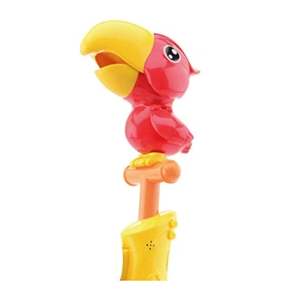 Afbeelding van Johntoy Interactieve Papegaai Rood 11 Cm