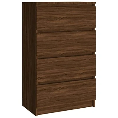 Afbeelding van vidaXL dressoir, eiken bruin, 80 x 36 75 cm, spaanplaat