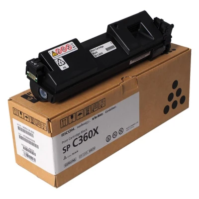 Image de Ricoh SP C360X Noir original cartouche de toner pour C361SFNw