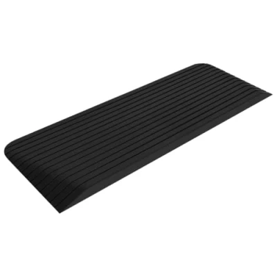Afbeelding van vidaXL Drempelhulp 110x41x5 cm rubber