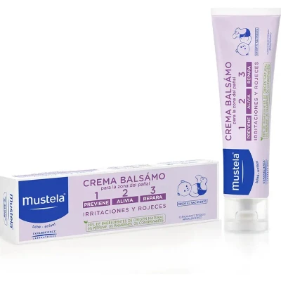 Afbeelding van Mustela Baby Vitamin Barrier Cream (irritation And Redness) 100 Ml