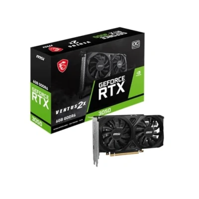 Afbeelding van MSI Geforce RTX 3050 VENTUS 2X 6G OC NVIDIA 6 GB GDDR6