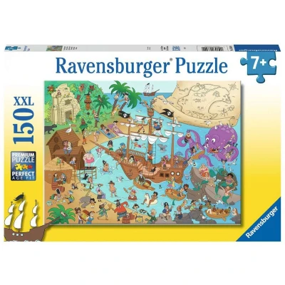 Afbeelding van Ravensburger Puzzel Pirateneiland, 150st. XXL