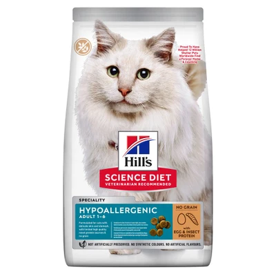 Afbeelding van Hill&#039;s Hypoallergenic Insecten&amp;Ei Kattenvoer 7 kg