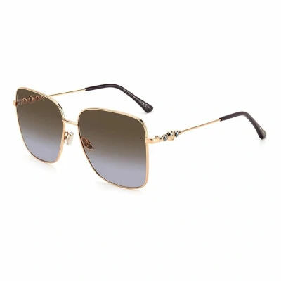 Afbeelding van Jimmy Choo Dammes Brillen Zonnebrillen Roségoud One Size