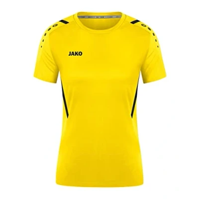 Afbeelding van JAKO Shirt Challenge Citroen/zwart