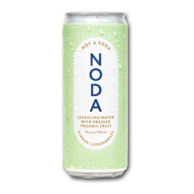 Afbeelding van Noda Ginger Lemongrass Bio Blik 24 x 330 ml