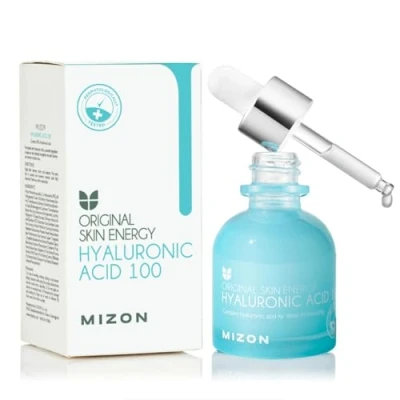 Afbeelding van [MIZON] HYALURONIC ACID 100 (30 ml) Koreaanse verzorging ultra hydraterend anti aging serum geformuleerd met hyaluronzuur en adenosine hydratatiebooster