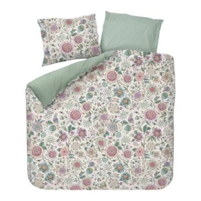 Afbeelding van Pip Studio Viva Las Flores Bedsprei Van Katoen Perkal Wit