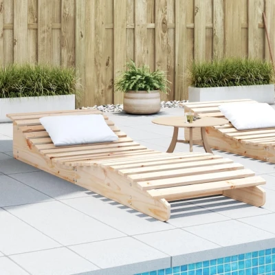 Afbeelding van Ligbed 205x70x31,5 cm massief grenenhout