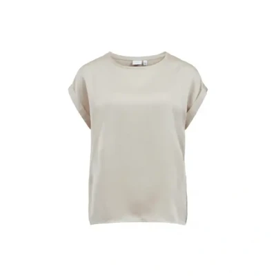 Afbeelding van Vila t shirt voor dames beige maat 38