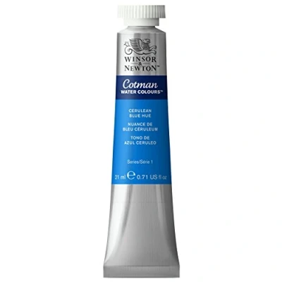 Afbeelding van Winsor &amp; Newton Cotman Aquarel Tube 21 ml Ceruleum Blue Shade