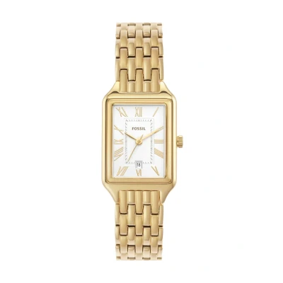 Afbeelding van Fossil Raquel Horloge goldcoloured, Dames, Maat: One Size, Gold coloured