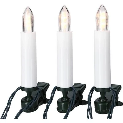 Afbeelding van Konstsmide 1139 020 Lichtketting Binnen werkt op het lichtnet Aantal lampen 25 LED Barnsteen Verlichte lengte: 16.8 m Vonkelfunctie