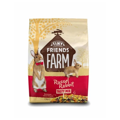 Afbeelding van Tiny Friends Farm Russel Rabbit Tasty Mix Konijnenvoer 2.5 kg