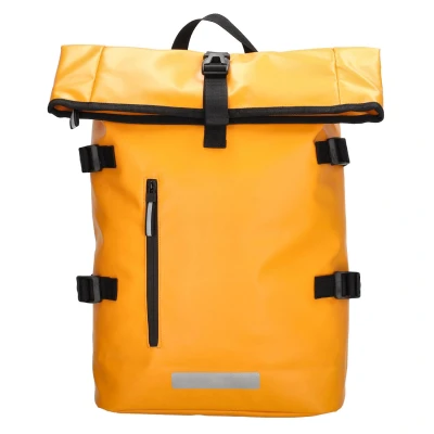 Afbeelding van Beagles Originals Tokyo Rugzak 15,6 inch Laptop Vak Tablet Waterproof Urban Sterk Weersbestendig Okergeel