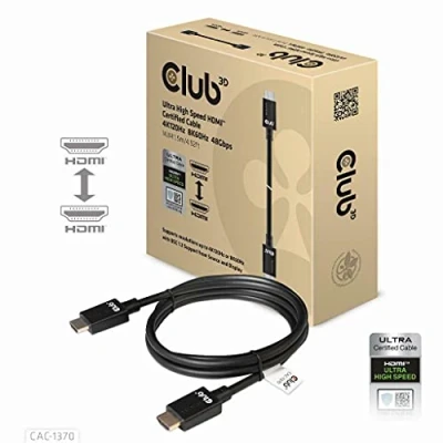 Image de Club 3D Ultra High Speed câble HDMI mâle pour 1.5 m support 4K 120 Hz, 8K60Hz
