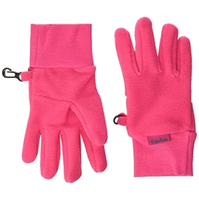 Afbeelding van Playshoes Vingerhandschoen van fleece, handschoenen voor koud weer, uniseks, kinderen, 1 stuk, Roze