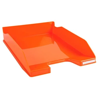 Afbeelding van Exacompta Ref. 113288D 1 brievenbakje 347 x 255 65 mm kleur oranje glanzend