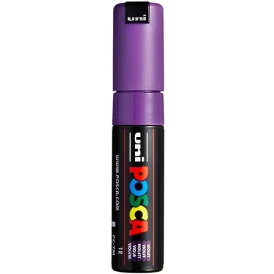 Afbeelding van Verfstift Posca PC7M paars