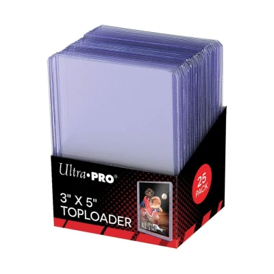 Afbeelding van 25 Ultra Pro kaarten met toplader Clear 3 x 5 inch