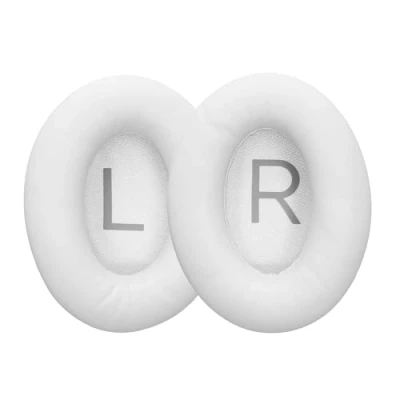 Afbeelding van kwmobile 2x oorkussens geschikt voor Bose QuietComfort 45 / QC45 Earpads koptelefoon in wit