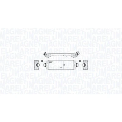 Afbeelding van MAGNETI MARELLI 351319206050 Intercooler FORD: Transit Mk6 Van, Minibus, V363 Platform / Chassis