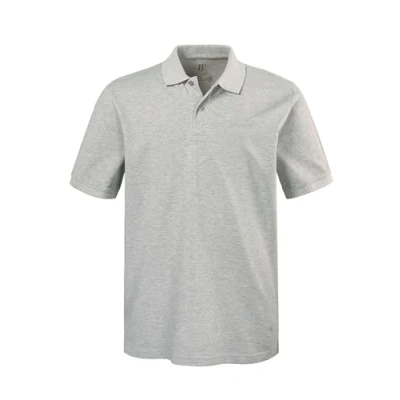Image de JP 1880 702560 Polo pour homme, grandes tailles, basique, manches mi longues, piqué, L à 10XL, Gris mélangé, 7XL