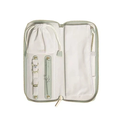 Afbeelding van Stackers SAGE GREEN JEWELLERY ROLL