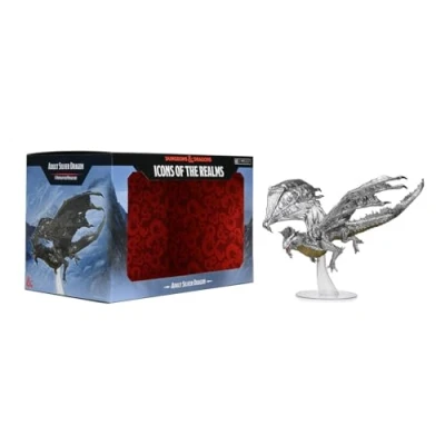 Afbeelding van D&amp;D Icons of the Realms: Adult Silver Dragon EN