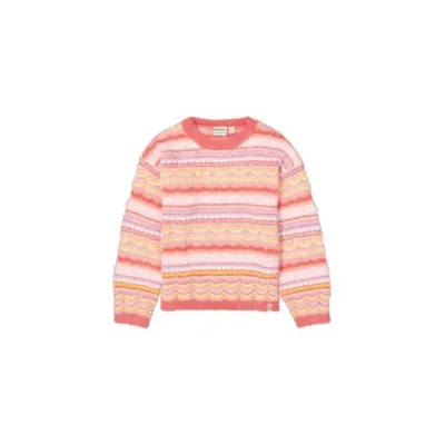 Afbeelding van GARCIA Meisjes Trui Roze Long mouw