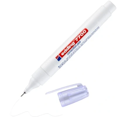 Afbeelding van Edding 7700 correctiepen wit