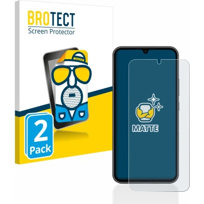 Afbeelding van BROTECT Screenprotector voor Samsung Galaxy A34 5G Folie Beschermfolie matte (2 Stuks)