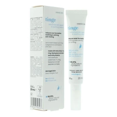 Afbeelding van Tinge Face Advanced Skin Repair &amp; Soothing Cream Crème 20 ml