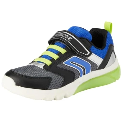 Afbeelding van Geox J Ciberdron Boy C Sneakers voor jongens, Koningsgrijs, 25 EU