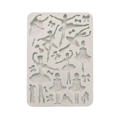 Afbeelding van Stamperia The Nutcracker Silicon Mould A5 Ballet (KACMA534)