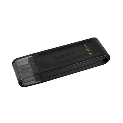 Afbeelding van Kingston DataTraveler 70 USB stick Retail 256 GB Zwart DT70/256GB C