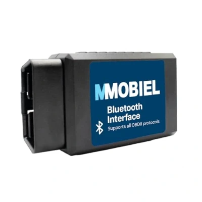 Afbeelding van MMOBIEL Bluetooth OBDII Wireless Scanner compatibel met iPhone, iOS, iPad en Android OBD II Car Code Reader Diagnostic Tool Check Engine Codes Upgraded V2.1 functies