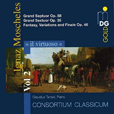 Afbeelding van Claudius Tanski, Consortium Classicum Moscheles: Il Virtuoso Vol.2 (CD)