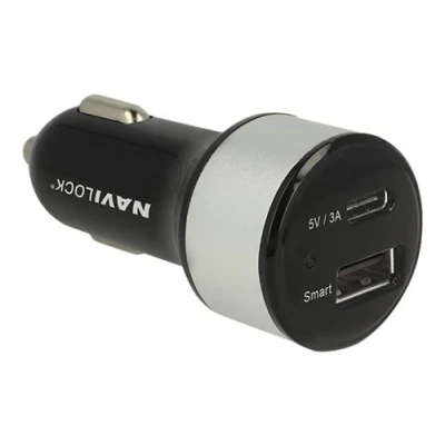 Afbeelding van USB C autolader Navilock