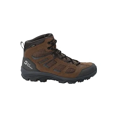 Afbeelding van Jack Wolfskin VOJO 3 Texapore MID Outdoorschoenen, Heren, Maat: 44, Brown/phantom Leer en textiel