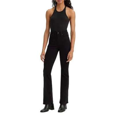 Image de Levi&#039;s 725™ High Rise Bootcut Femme Jeans Fit, Black Sheep, 26W / 30L