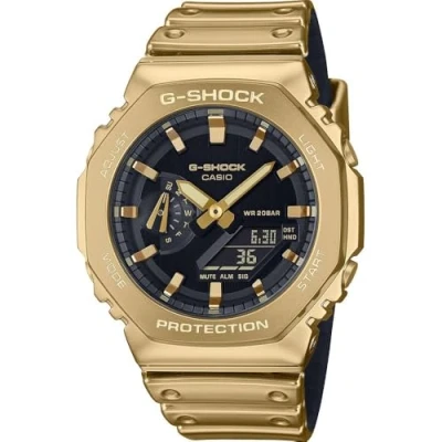 Afbeelding van Casio GM 2100YMG 9AER Polshorloge Heren Kwarts G Steel
