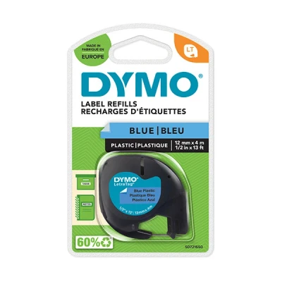 Image de DYMO LETRATAG RUB 12MMX4M PLAST BL